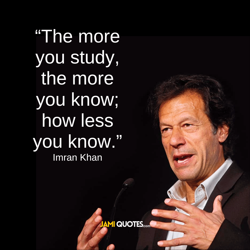 Imran khan quotes