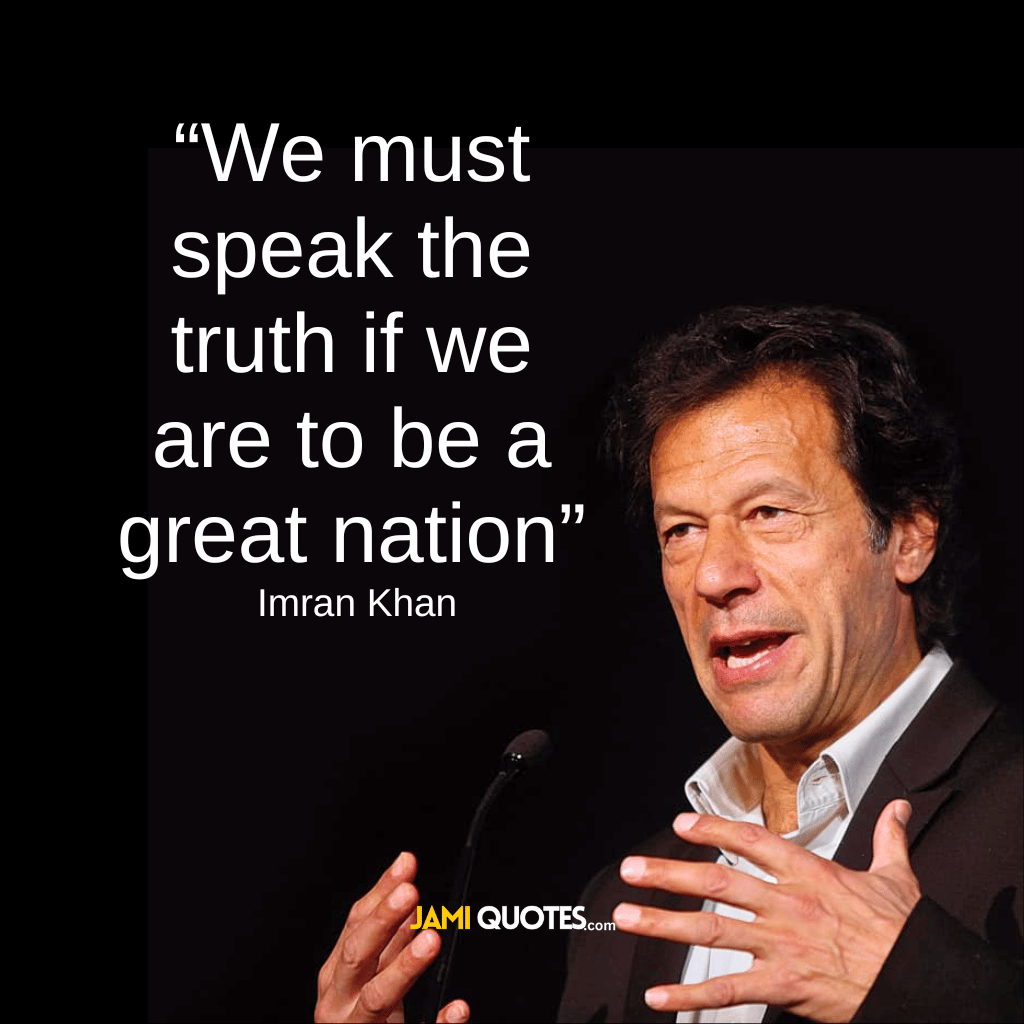 Imran khan quotes