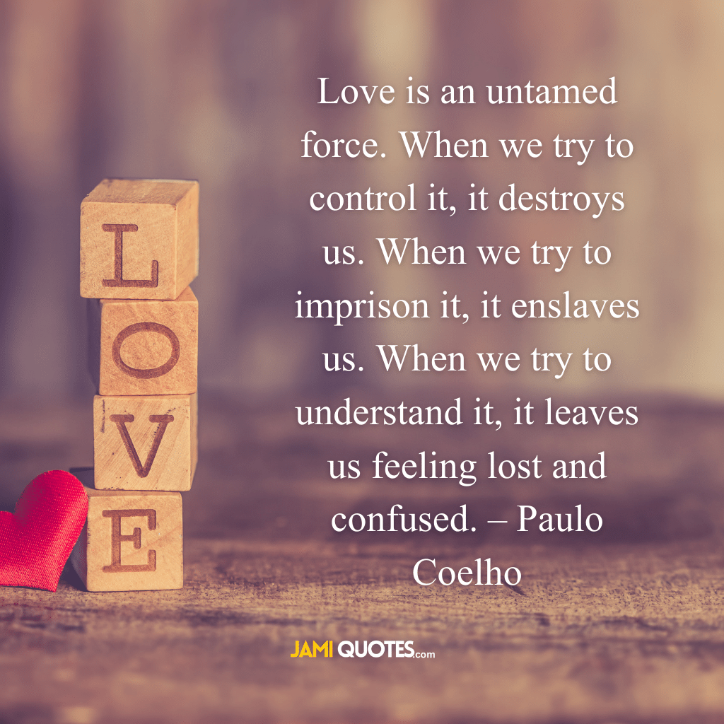 love status quotes for WhatsApp Paulo Coelho